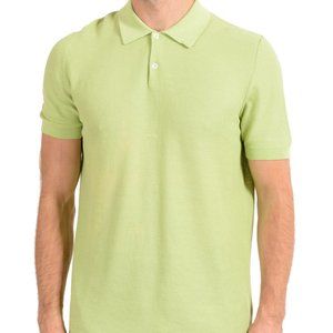 Malo Men's Green Short Sleeve Polo Sweater